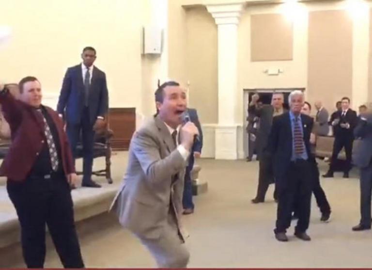 Louisiana Pastor Put Under House Arrest For Attempting to Back a Bus Over Protestor