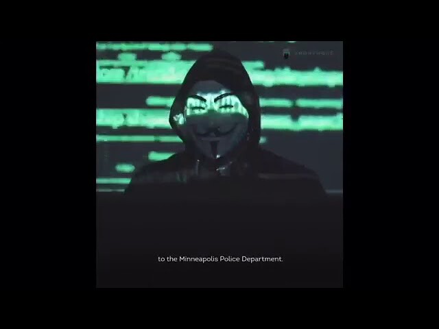 Anonymous Returns with Chilling Message to Minneapolis Police Department and Criminal Elite