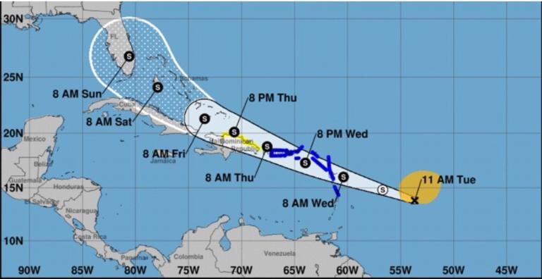 Potential Tropical Cyclone May Hit Florida