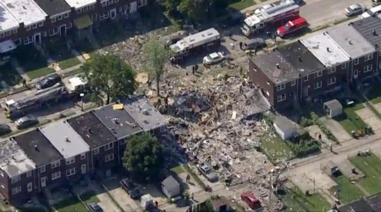 Gas Explosion in Baltimore Kills 1, More Injured